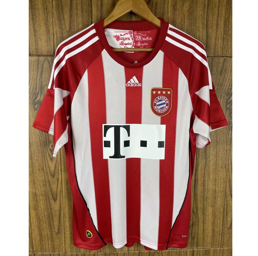 2010 Bayern Munich Retro Home Kit Soccer Jersey